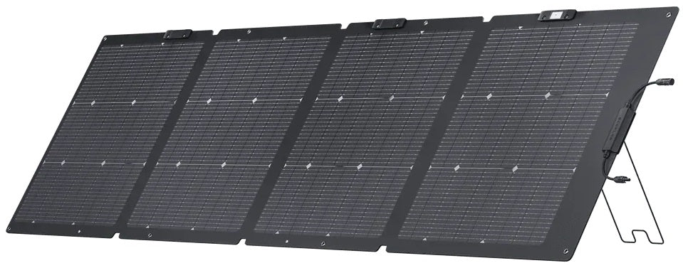 EcoFlow SPP Solar Panel Portable NextGen 220W Bifacial & Metal Stand