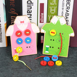 Children's Educational Sewing Button Game Toy