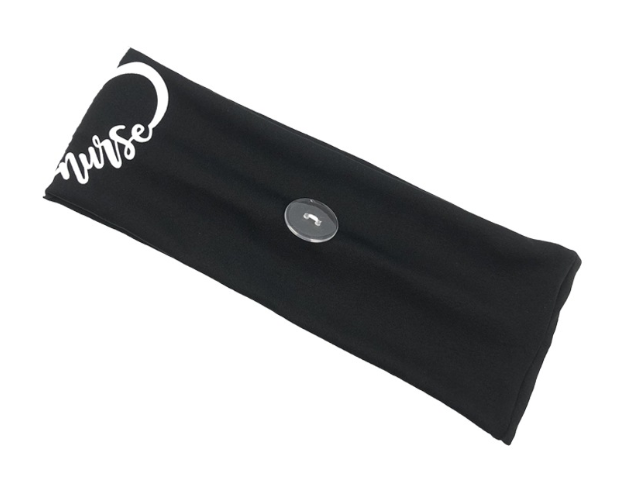 Milk Silk Mask with Button Hair Band