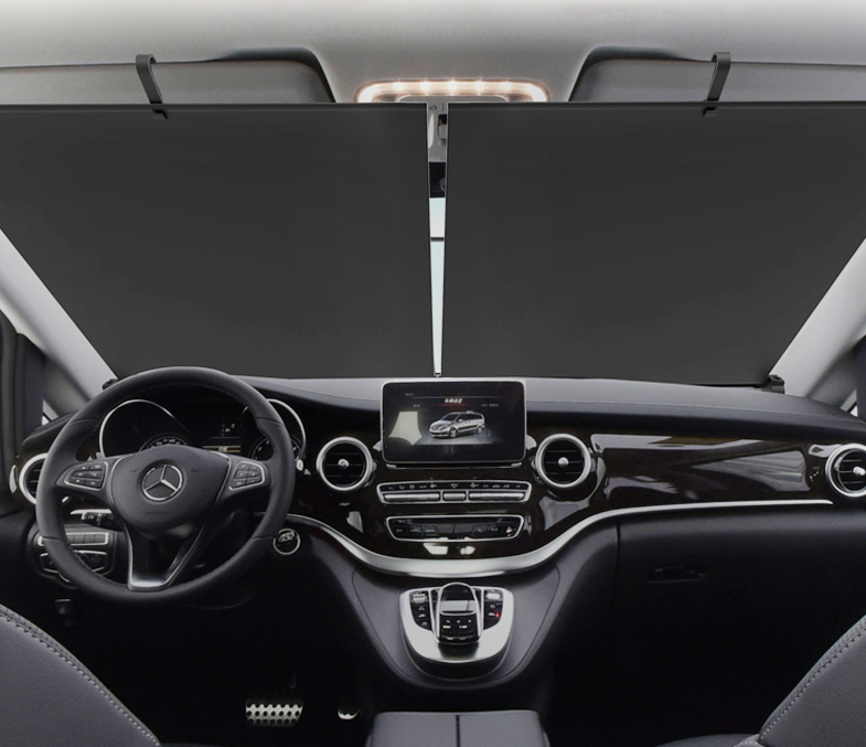 Automatic Retractable Car Sunshade with UV Protection