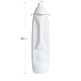 Nordic Ceramic Face Vase for Home Decor and Styling