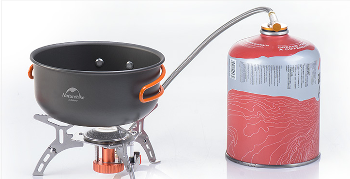 Portable Camping Stove with Windproof Burner