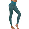 Honeycomb Yoga Pants with Butt Pocket and High Waist