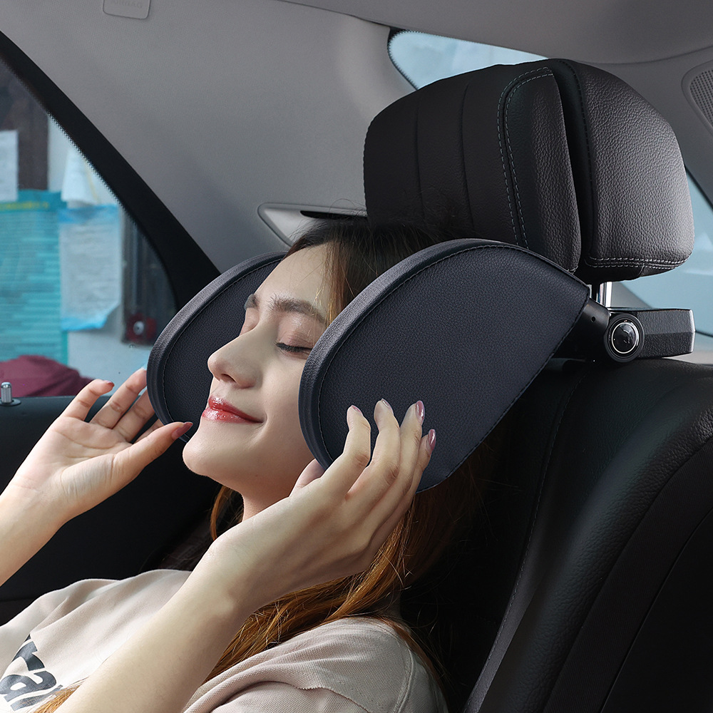 Adjustable Car Headrest U-Shaped Memory Foam Pillow
