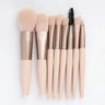 Mini 8-Piece Makeup Brush Set with Soft Matte Finish