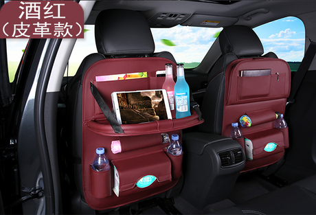 Car Seat Organizer with Foldable Table
