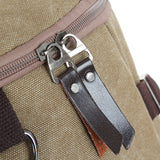 Canvas Backpack for Travel and Hiking - Multi-Function