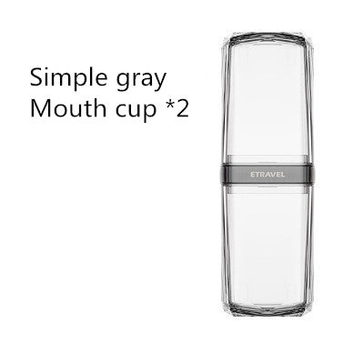 Men's Travel Toiletry Bag Set with Cup and Organizer