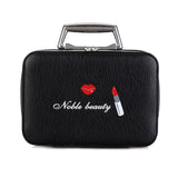Luxury PU Cosmetic Case for Professional Makeup Storage