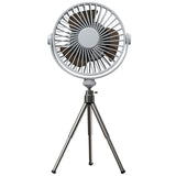 Portable USB Camping Fan with Triangular Stand and Remote