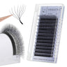 ANNAFRIS 8D Premade Fan W Shape Eyelash Extensions 0.07 L Curl 8-15mm Mix Volume Self Fanning False Lashes Makeup Supplies Professional Use Lash Extension(0.07 L 8-15mm Mix)