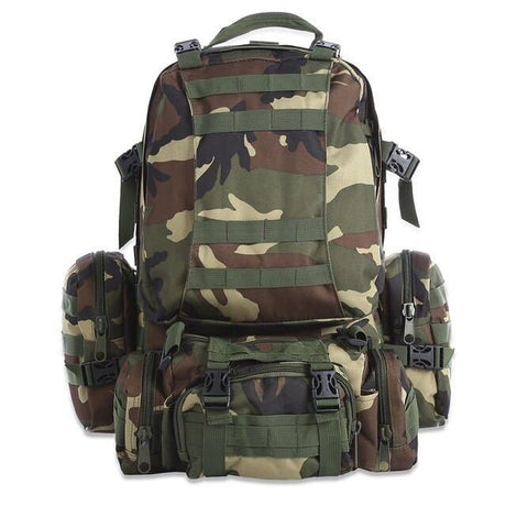 50L Waterproof Tactical Backpack for Camping & Hiking