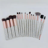 Diamond Makeup Brush Set - 10/12 Pcs Ultra Soft Tools