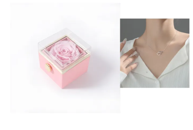 BloomSpin Acrylic Jewelry Organizer