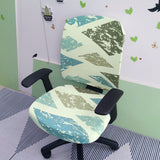 Simple Stretchable Office Chair Cover Set