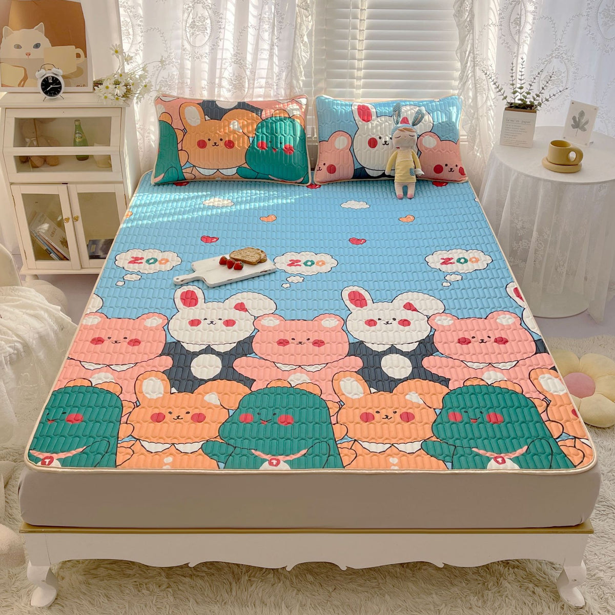 New Thickened Latex Cooling Mat Set for Summer
