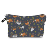 Women's Waterproof Canvas Makeup Clutch Bag