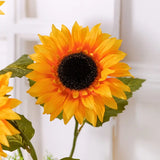 Artificial Sunflower Long Stem for Home and Party Decor