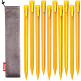 Heavy-Duty Camping Tent Stakes – 10 Pack