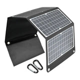 30W Portable Solar Charger for Hiking and Camping