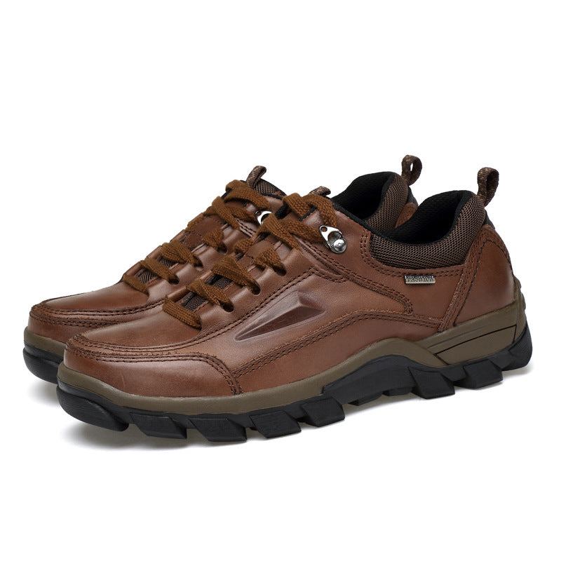 New Soft Sole Suede Leather Hiking and Mountaineering Shoes
