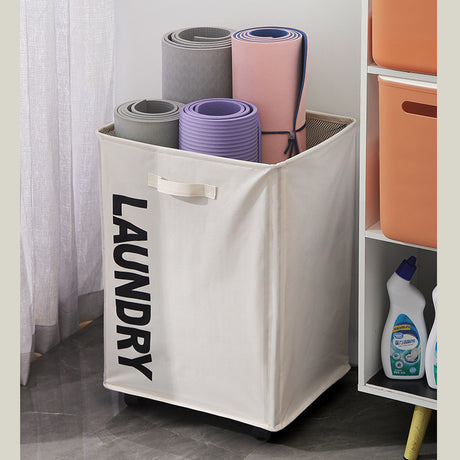 Yoga Mat Storage Organizer with Large Racket Basket