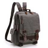 Fashionable Canvas Outdoor Travel Backpack