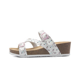 Cork Heeled Slippers for Elevated Outdoor Beach Style