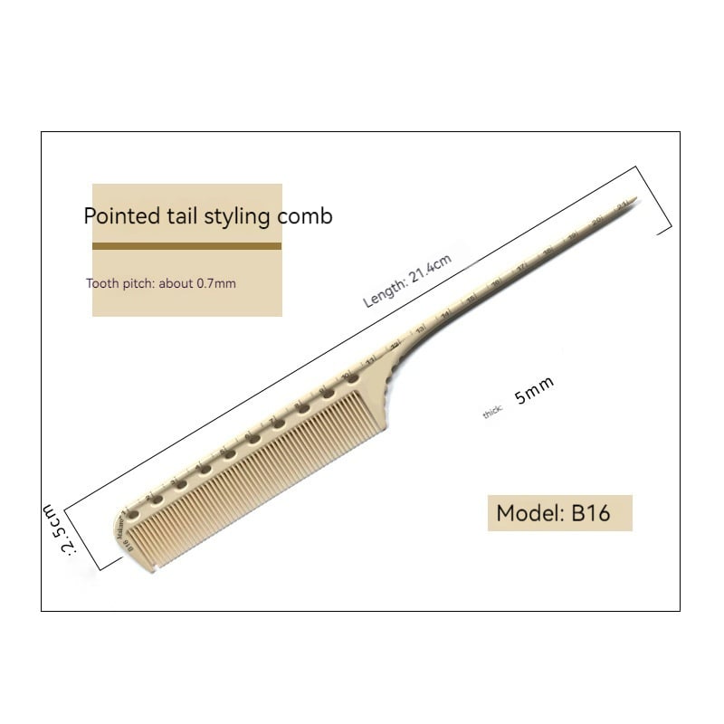 Laser Scale Hair Comb - High Quality Design