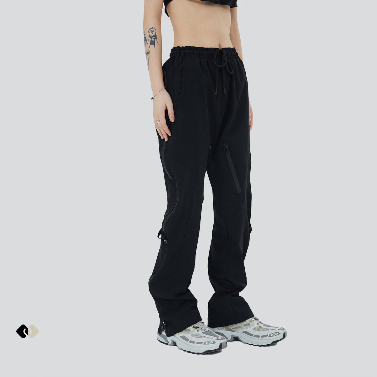Retro Casual Outdoor Functional Street Pants