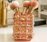 European Crystal Makeup Brush Holder and Organizer