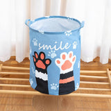 Foldable Laundry Basket and Toy Storage Bucket (1pc)