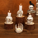 Day of the Dead Skull Resin Ornament for Home Decor