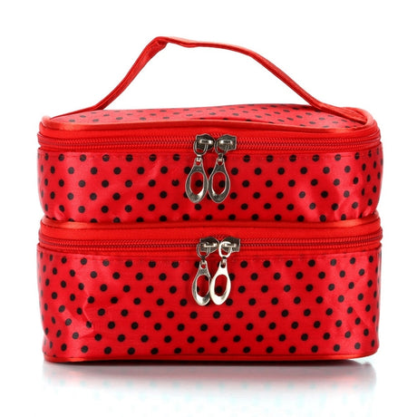 Women's Waterproof Double-layer Cosmetic Storage Bag