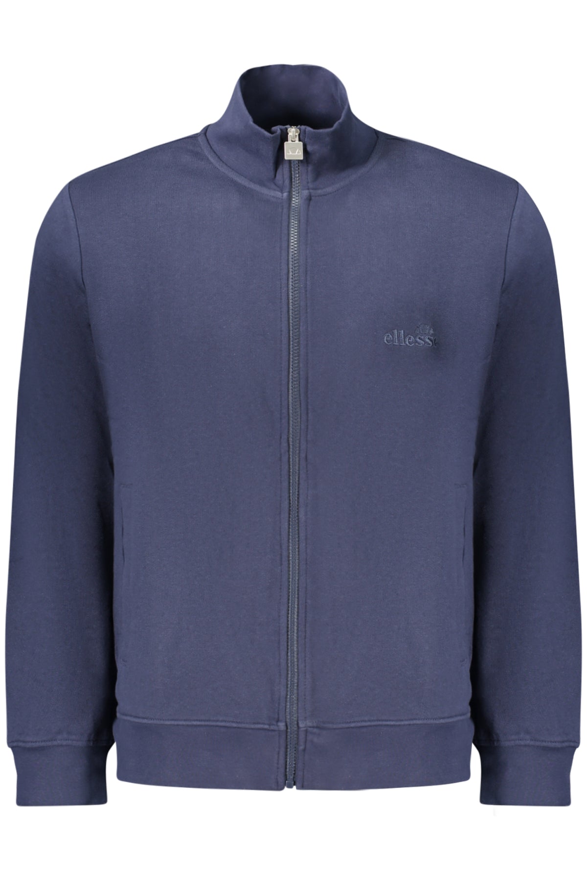 ELLESSE MEN'S BLUE ZIP-UP SWEATSHIRT