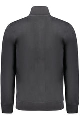 ELLESSE MEN'S BLACK ZIP-UP SWEATSHIRT