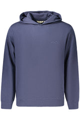 ELLESSE MEN'S BLUE ZIP-UP SWEATSHIRT