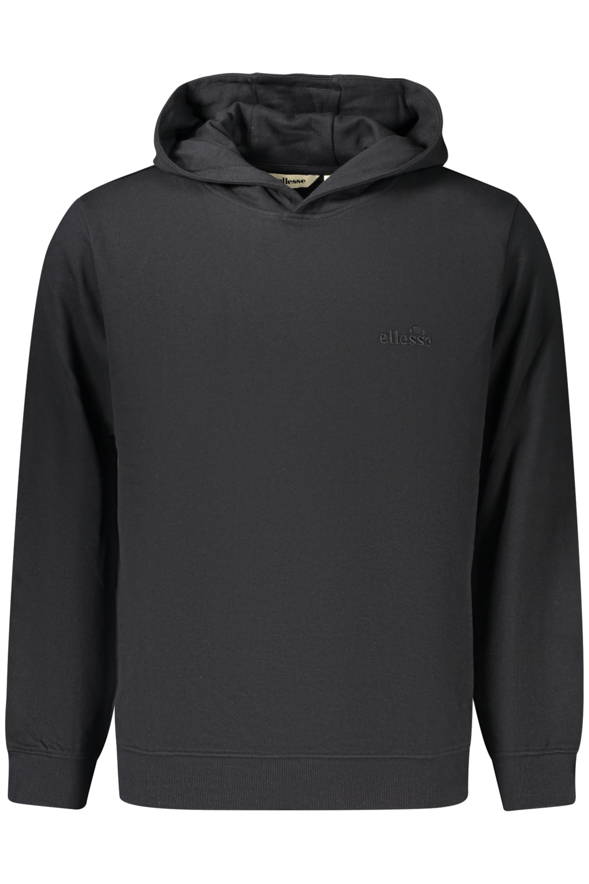 ELLESSE MEN'S BLACK ZIP-UP SWEATSHIRT