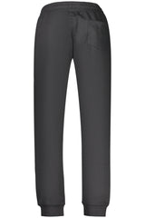 ELLESSE MEN'S BLACK LONG TRACKSUIT TROUSERS