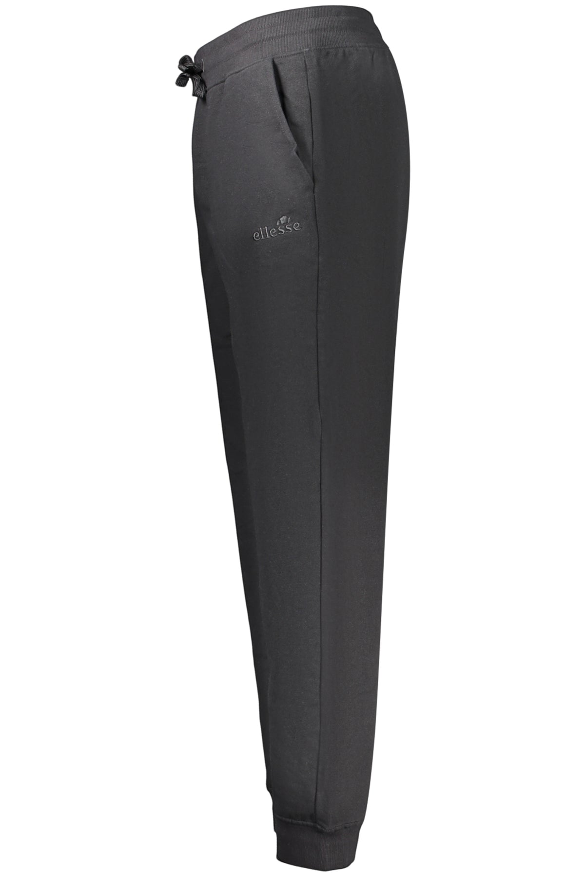 ELLESSE MEN'S BLACK LONG TRACKSUIT TROUSERS