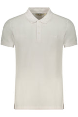 ELLESSE MEN'S SHORT-SLEEVE POLO SHIRT WHITE