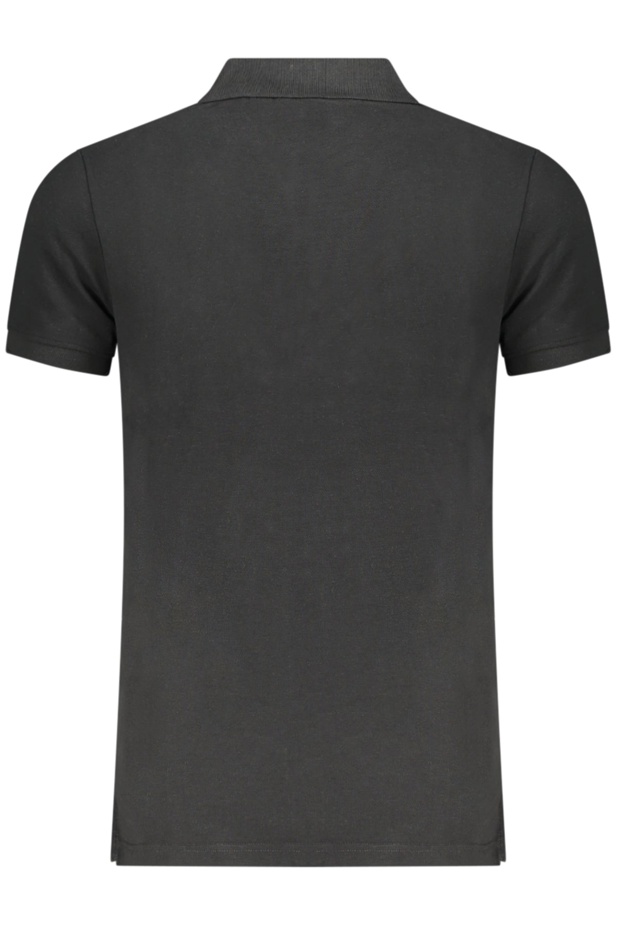 ELLESSE MEN'S SHORT-SLEEVE POLO SHIRT BLACK