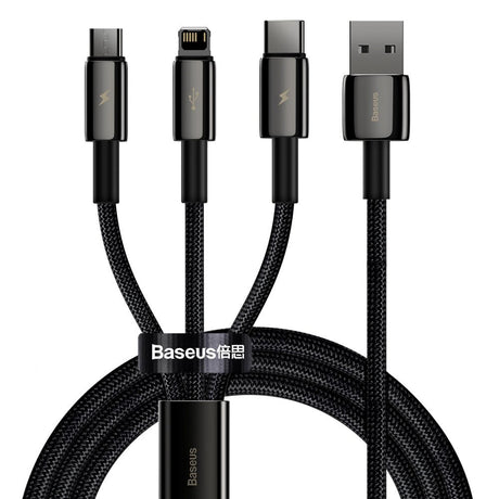 Baseus CAMLTWJ-01 Tungsten Gold 3in1 Micro/Light/TypeC