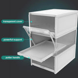 "Sliding Shoe Storage Box - Organizer for Footwear"