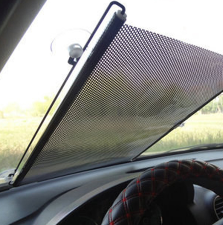 Retractable Sunshade Car Window Shade and Heat Curtain