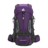 60L Hiking Backpack with Rain Cover for Outdoor Use