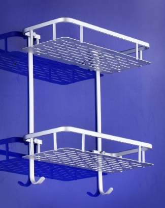Bathroom Storage Rack, Space Saver Triangle Shelf