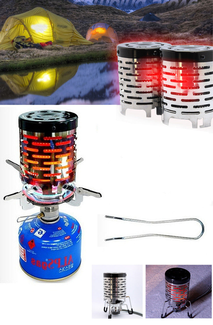 Outdoor Camping Portable Stainless Steel Heater Cover
