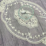 European Lace Table Flag and Home Decor Accessories