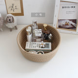 Scandinavian Cotton Rope Storage Basket for Toys & Laundry